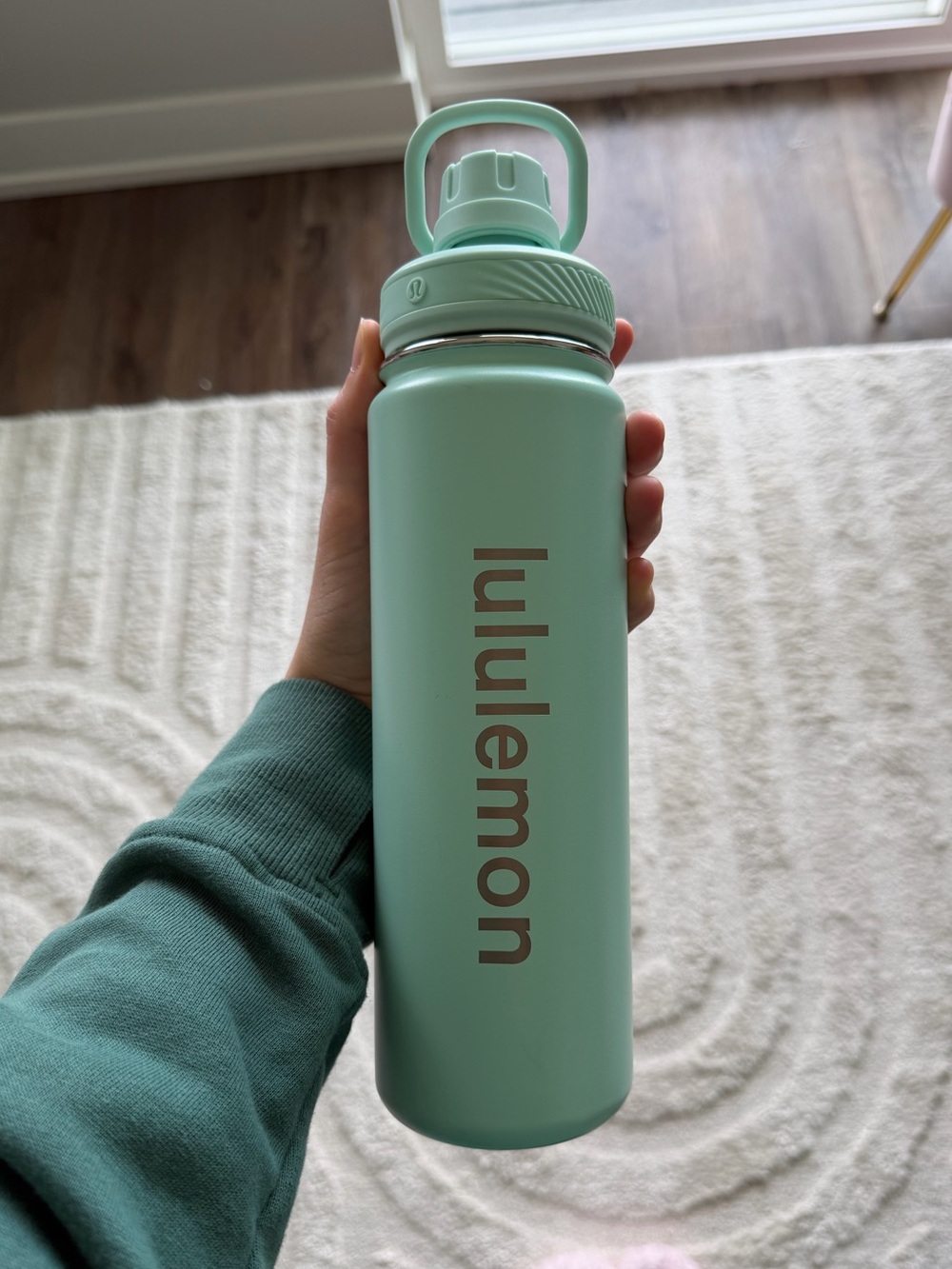 lululemon athletica Mint Green Stainless Bottle